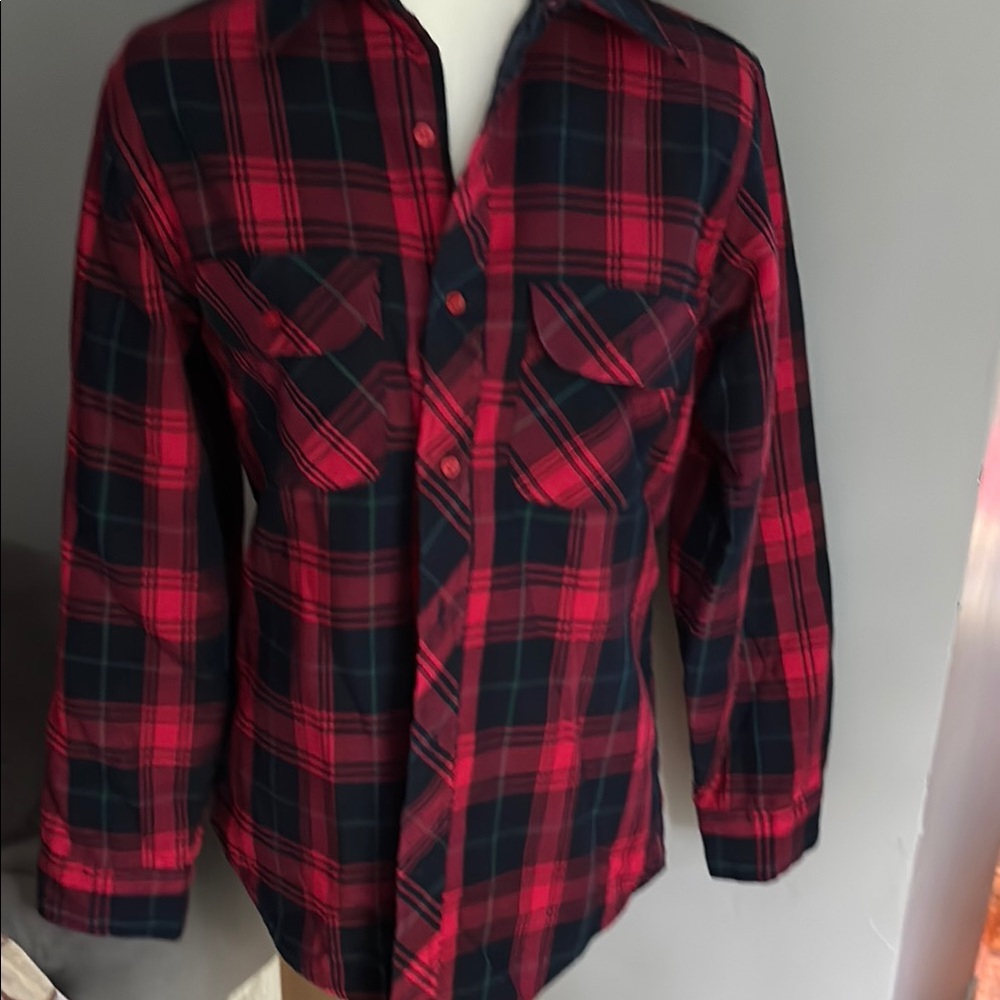 Vintage Sears Weather Master Quilted Plaid jacket